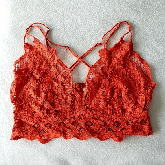 Free People Tops - Free People Lace Bralette Top